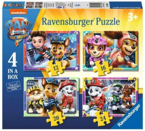 Puzzle 4w1 Psi Patrol Film Ravensburger Polska