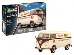 Model do sklejania Samochód 1/24 VW T1 Dr. Oetker Revell