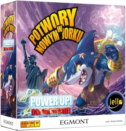 Gra Potwory w Nowym Jorku Power Up! Doładowanie Portal Games