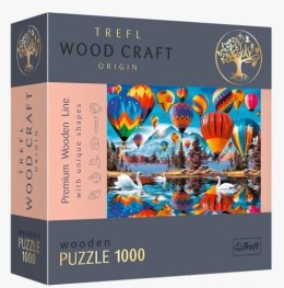 Puzzle drewniane 1000 elementów Kolorowe balony Trefl