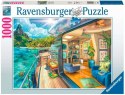 Puzzle 2D 1000 elementów: Rejs w tropiki Ravensburger Polska