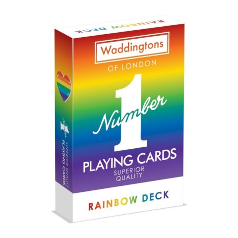 Karty Waddingtons No1. Rainbow Winning Moves
