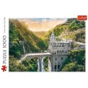 Puzzle 1000 elementów Sanktuarium Las Lajas Kolumbia Trefl