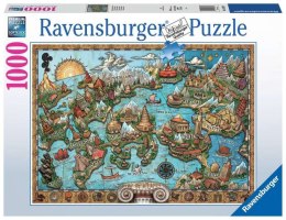 Puzzle 2D 1000 elementów Atlantyda Ravensburger Polska