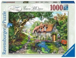 Puzzle 2D 1000 elementów Droga wśród wzgórza kwiatów Ravensburger Polska