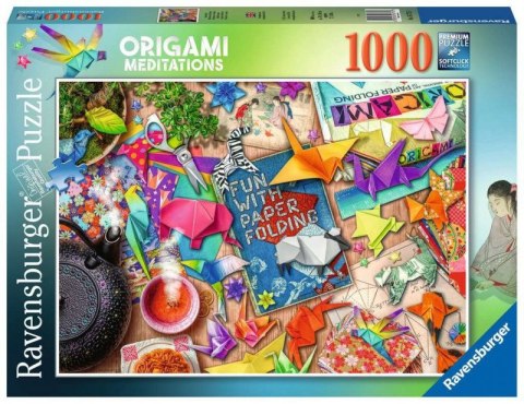 Puzzle 2D 1000 elementów Medytacje z origami Ravensburger Polska