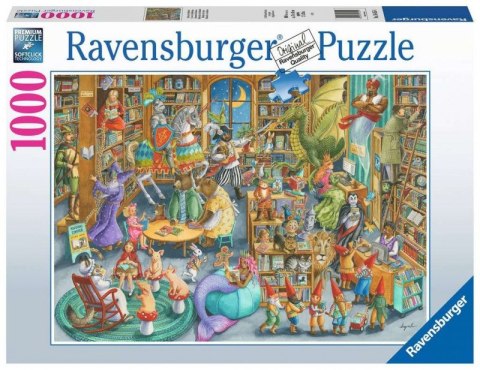 Puzzle 2D 1000 elementów Północ w bibilotece Ravensburger Polska