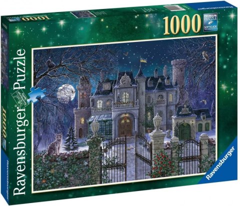 Puzzle 2D 1000 elementów Świąteczna posiadłość Ravensburger Polska