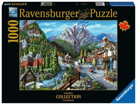 Puzzle 2D 1000 elementów Witamy w Banff Ravensburger Polska