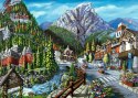 Puzzle 2D 1000 elementów Witamy w Banff Ravensburger Polska