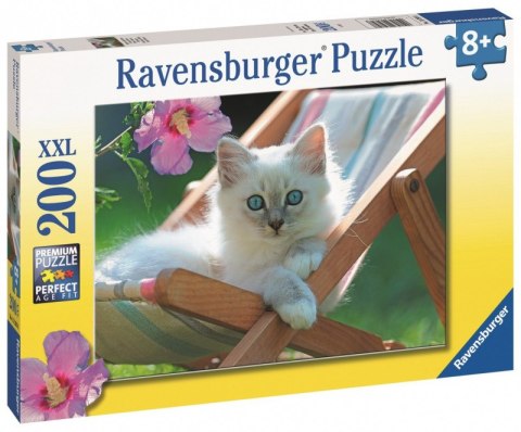 Puzzle dla dzieci 2D Zdjęcie kota 200 elementów Ravensburger Polska