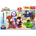 Puzzle 24 maxi Spiday i przyjaciele Spiderman Trefl