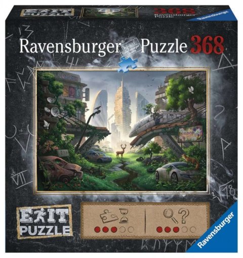 Puzzle EXIT Opustoszałe miasto 368 elementów Ravensburger Polska