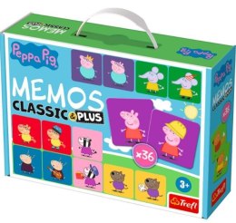 Gra Memos classic & plus Świnka Peppa Trefl