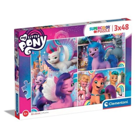 Puzzle 3x48 elementów My Little Pony Clementoni