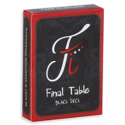 Karty Final Table- Black Deck Bicycle