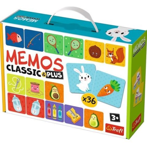 Gra Memos classic plus Logika Trefl