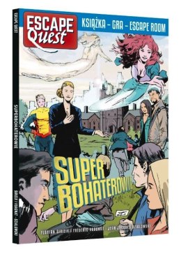 Gra książkowa Escape Quest Superbohaterowie Egmont