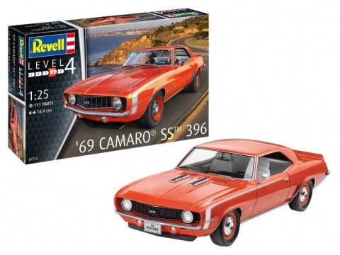 Model plastikowy samochód 69 Camaro SS 1/25 Revell