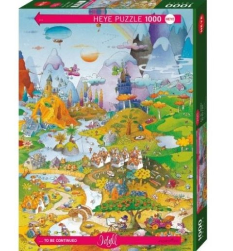 Puzzle 1000 elementów Idylla - Jezioro Heye