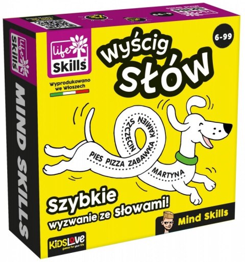 Gra Mind Skills Wyścig słów Lisciani