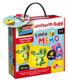 Gra pamięciowa Montessori Baby Touch Lisciani