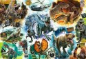 Puzzle 1000 elementów Na tropie dinozaurów Jurassic Park Trefl