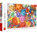 Puzzle 1000 elementów Wyśmienite słodkości Trefl