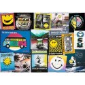 Puzzle 1000 elementów Żyj pozytywnie Smiley 10729 Trefl