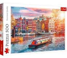 Puzzle 500 elementów Amsterdam Holandia Trefl