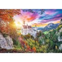 Puzzle 500 elementów Widok na zamek Neuschwanstein Niemcy Trefl