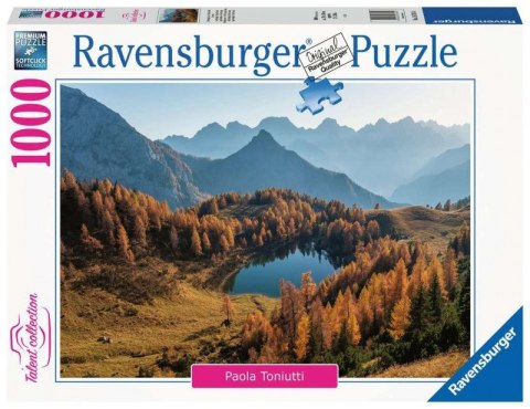 Puzzle 1000 elementów Kolekcja talentów: Lago Bordaglia - Friuli Venezia Giulia Ravensburger Polska