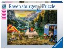 Puzzle 1000 elementów Na kempingu Ravensburger Polska