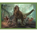 Puzzle 4w1 Groźne dinozaury Jurassic World Trefl