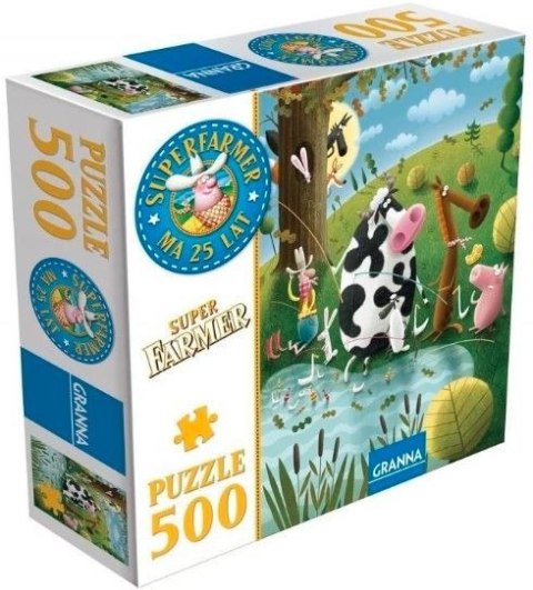 Puzzle 500 elementów Superfarmer Granna