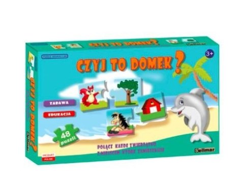 Puzzle Sellmar Czyj to domek? Abino