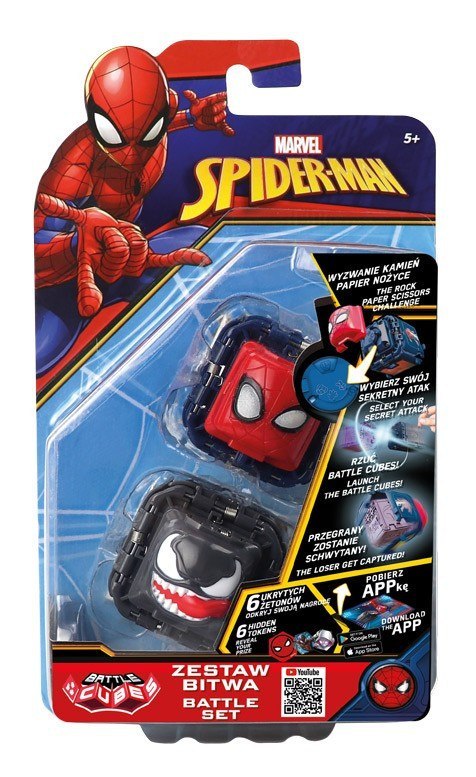 Gra Battle Cubes Spiderman Cobi