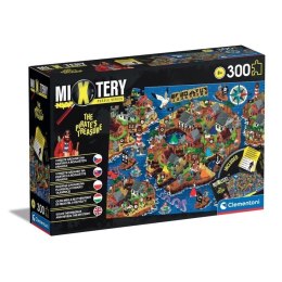 Puzzle 300 elementów Mixtery The Pirates Treasure Clementoni
