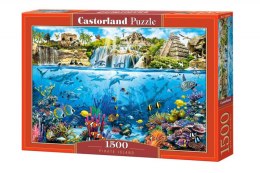 Puzzle 1500 elementów Wyspa piratów - Rafa koralowa Castor