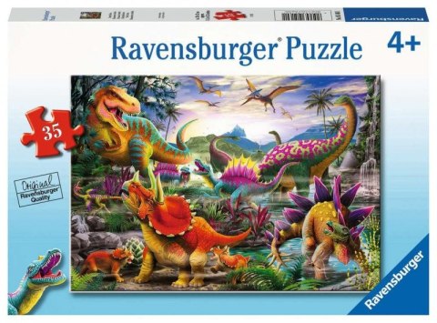 Puzzle 35 elementów Trex Ravensburger Polska