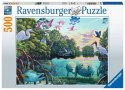 Puzzle 500 elementów Morskie zwierzęta i ptaki Ravensburger Polska