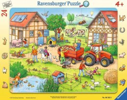 Puzzle w ramce 24 elementy Moja mała farma Ravensburger Polska