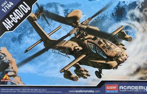 Model plastikowy AH-64D/DJ Academy