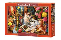 Puzzle 1000 elementów Koty magiczne kotki Castor