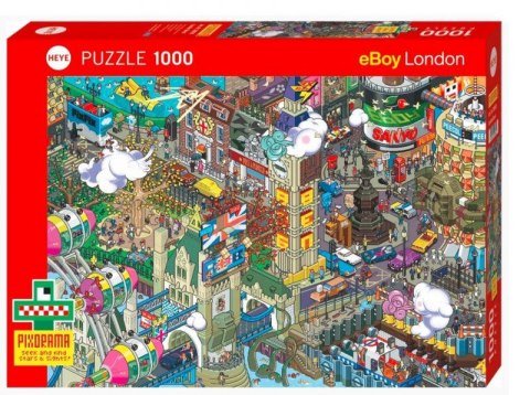 Puzzle 1000 elementów Londyn - Pixorama Heye