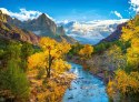 Puzzle 3000 elementów Góry jesień w Parku Narodowym Zion USA Castor
