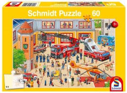 Puzzle 60 elementów Dzień Dziecka w straży pożarnej Schmidt