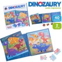 Puzzle magnetyczne 20 elementów - Dinozaury ASKATO