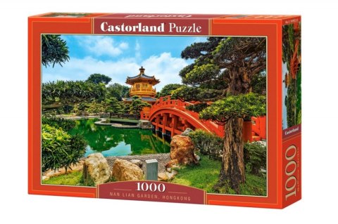 Puzzle 1000 elementów Ogród Nan Lian Hongkong Castor