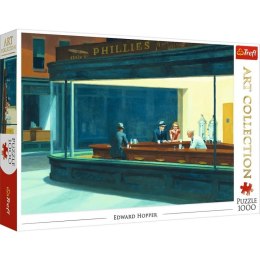 Puzzle 1000 elementów Art Collection Nocne marki Edward Hopper Trefl